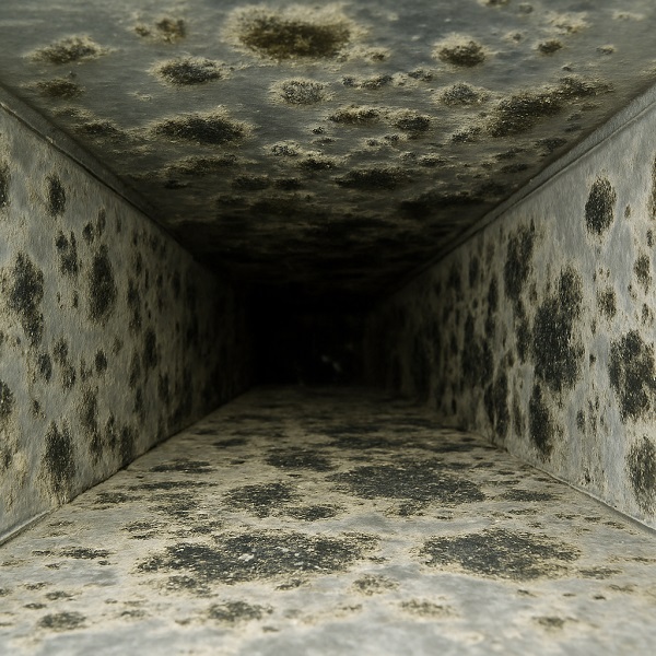 Mold inside air ducts is a serious health concern
