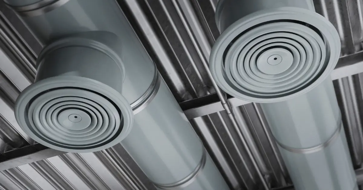 99$ air duct cleaning for a commercial space showing non dirty solution