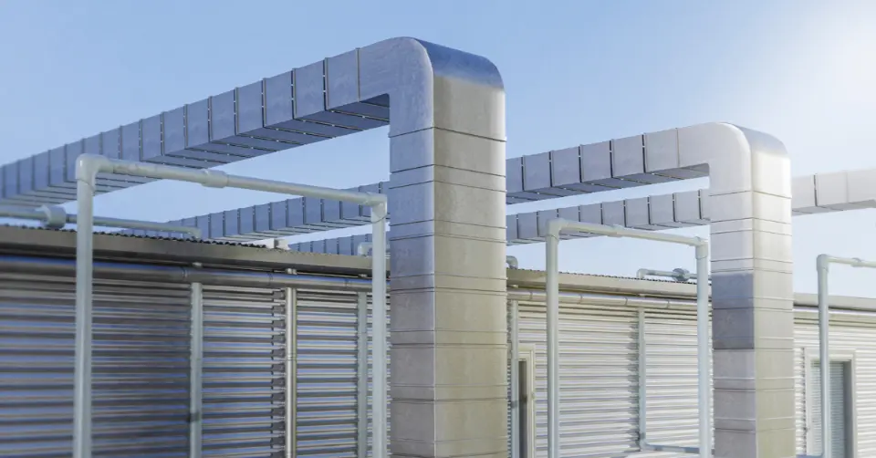 99$ air duct cleaning for a commercial space showing non dirty solution