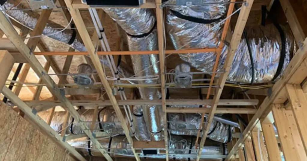 home air duct removal